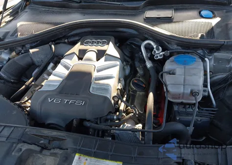 2013 Audi A6 3.0T Premium z USA, uszkodzony, nr VIN WAUGGAFC2DN062507